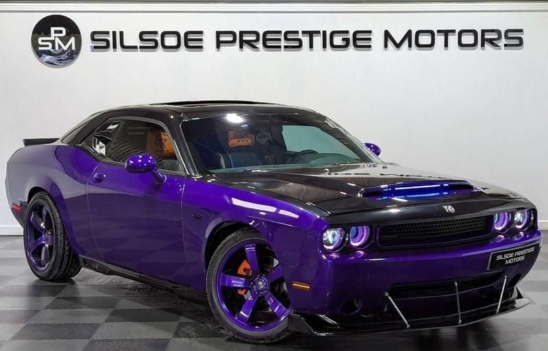 Black/orange Used 2023 Dodge Challenger Coupe | £16,995 - Image 1/4