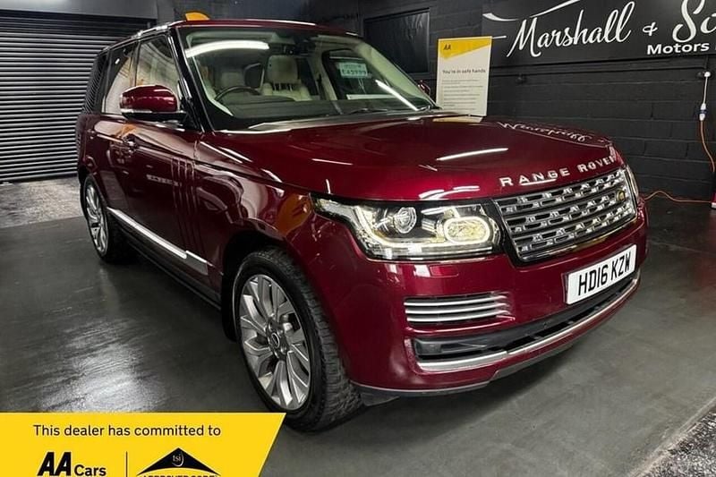 Used Land Rover Range Rover S 258 HP (189 kW) 2016 Red SUV