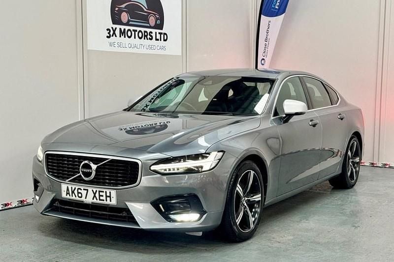 Grey Used 2018 Volvo S90 R-Design Sedan | £12,490 (Good price) - Image 1/1