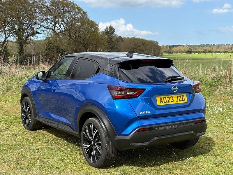 Used Nissan Juke Tekna+ 114 HP (83 kW) 2023 Magnetic blue SUV