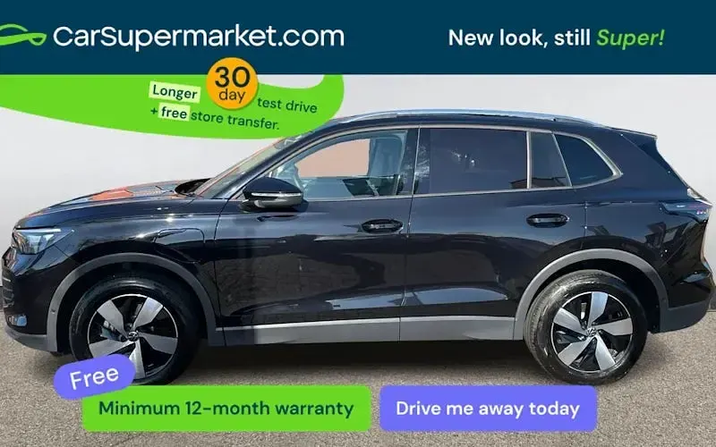 Second-hand VW Tiguan Match 204 CP (150 kW) 2025 Negru SUV