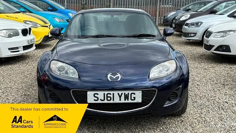 Used Mazda MX5 126 HP (92 kW) 2012 Blue Cabriolet