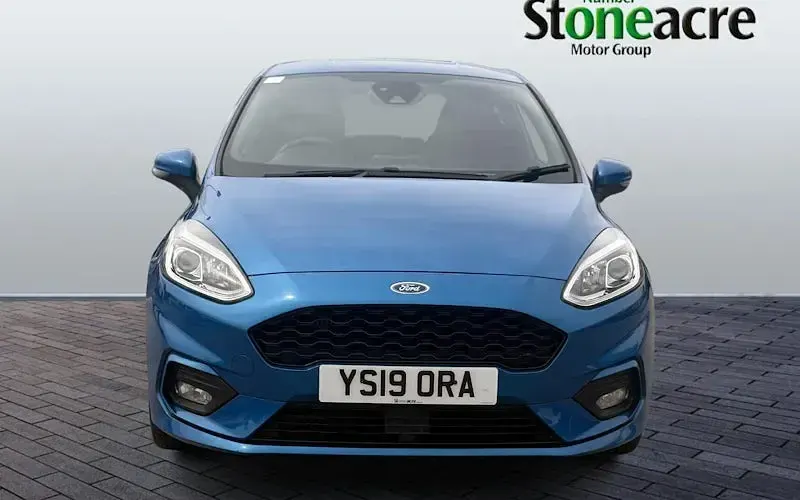 Used Ford Fiesta ST-Line X 140 HP (102 kW) 2019 Blue Hatchback