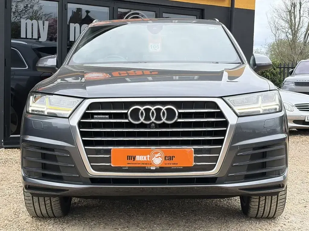 Used Audi Q7 S-Line 272 HP (200 kW) 2016 Grey SUV