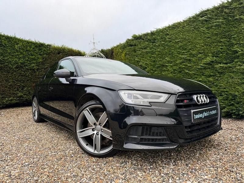 Black Used 2017 Audi S3 Black Edition Sedan | £19,495 (Fair price) - Image 1/4