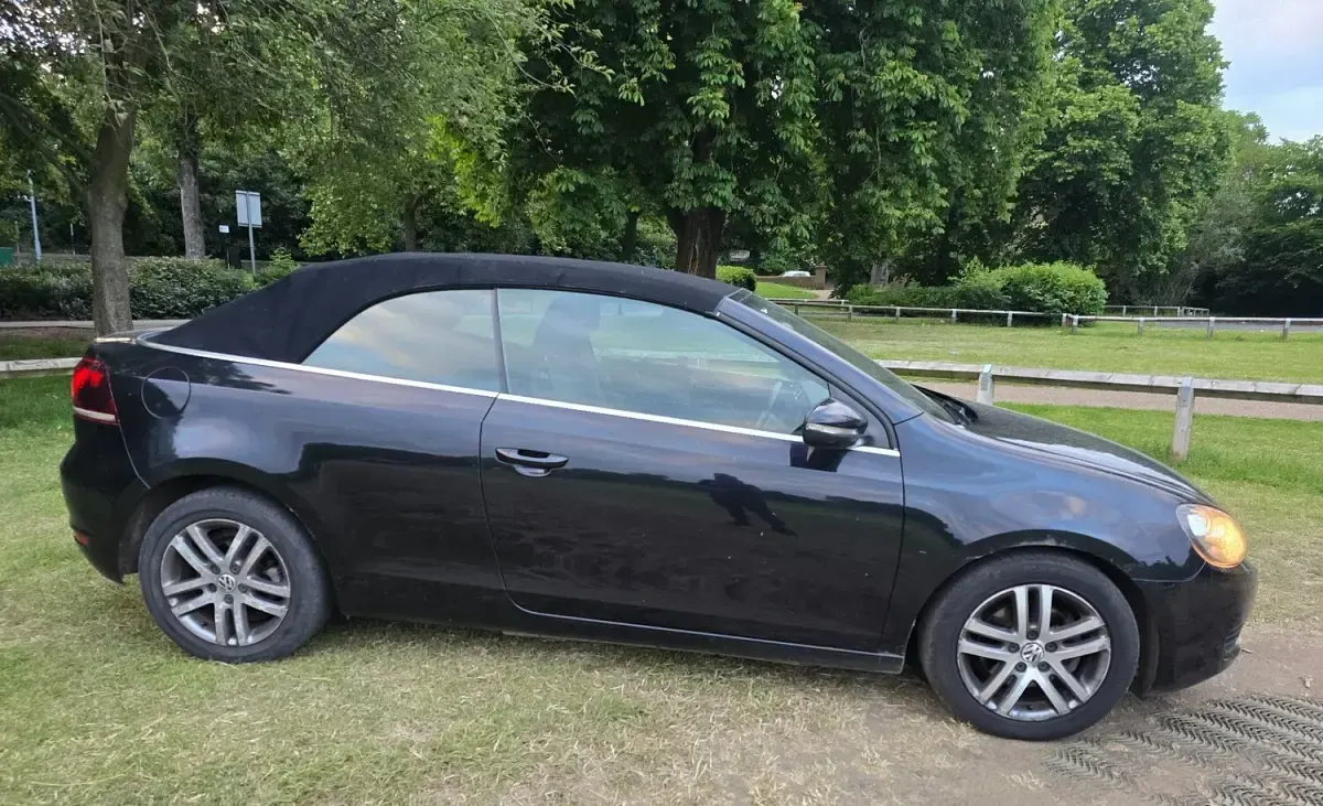 Used VW Golf Cabriolet S 2012 Black Cabriolet