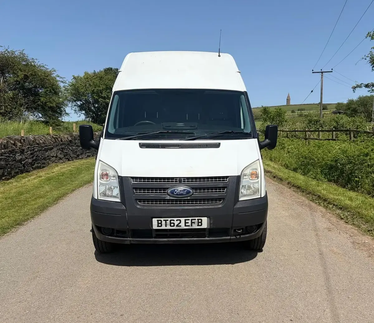 Used Ford Transit 125 HP (91 kW) 2012 White Van