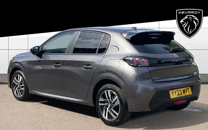 Used Peugeot 208 Active+ 102 HP (75 kW) 2023 Grey Hatchback