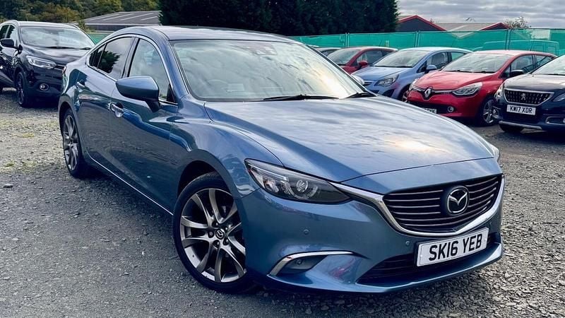 Blue Used 2016 Mazda 6 Inclusive Sedan | £7,995 (Fair price) - Image 1/3