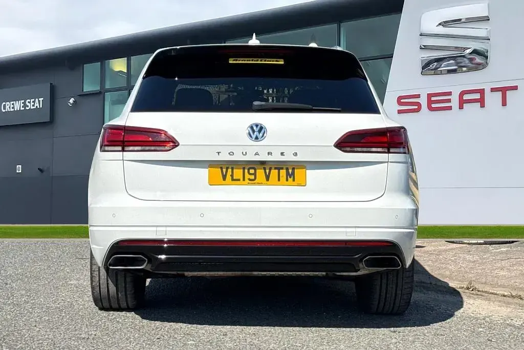 Used VW Touareg R-line 2019 White SUV