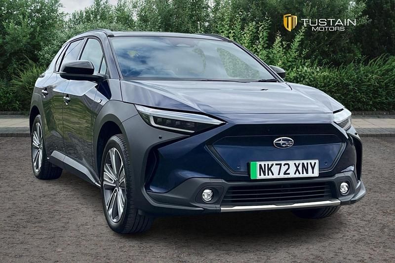 Dark blue mica Used 2022 Subaru Solterra SUV | £27,999 (A bit pricey) - Image 1/4