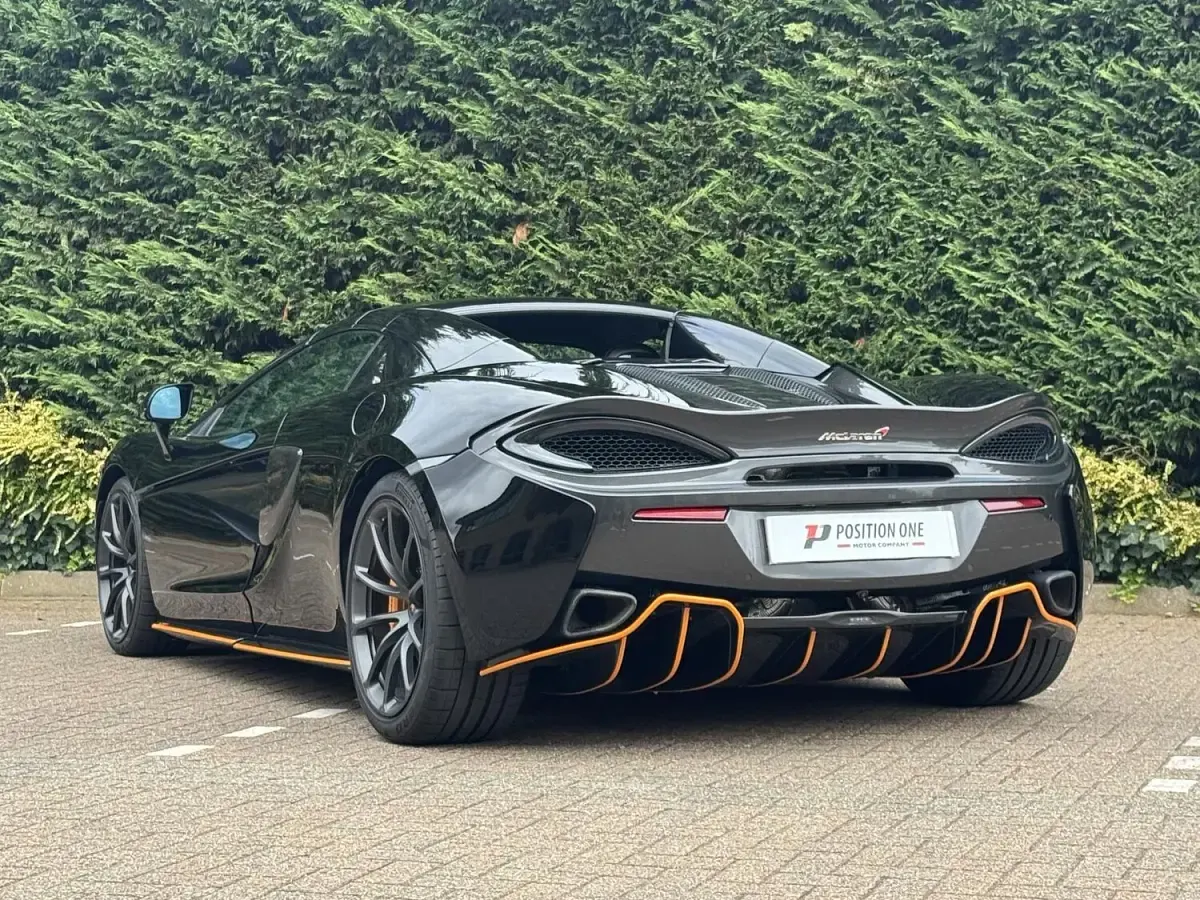 Used McLaren 570S 570 HP (419 kW) 2018 Black Cabriolet