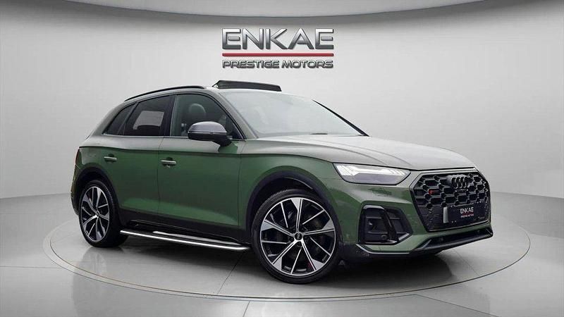 Green Used 2021 Audi SQ5 Advanced SUV | £46,250 (Fair price) - Image 1/4