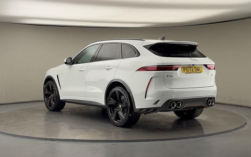 Used Jaguar F-Pace SVR 551 HP (405 kW) 2022 White SUV