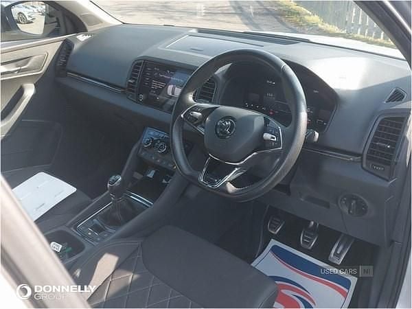 Used Skoda Karoq SportLine 150 HP (110 kW) 2023 Silver SUV