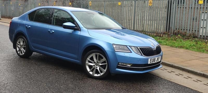 Blue Used 2018 Skoda Octavia SE L Hatchback | £6,700 (Fair price) - Image 1/4