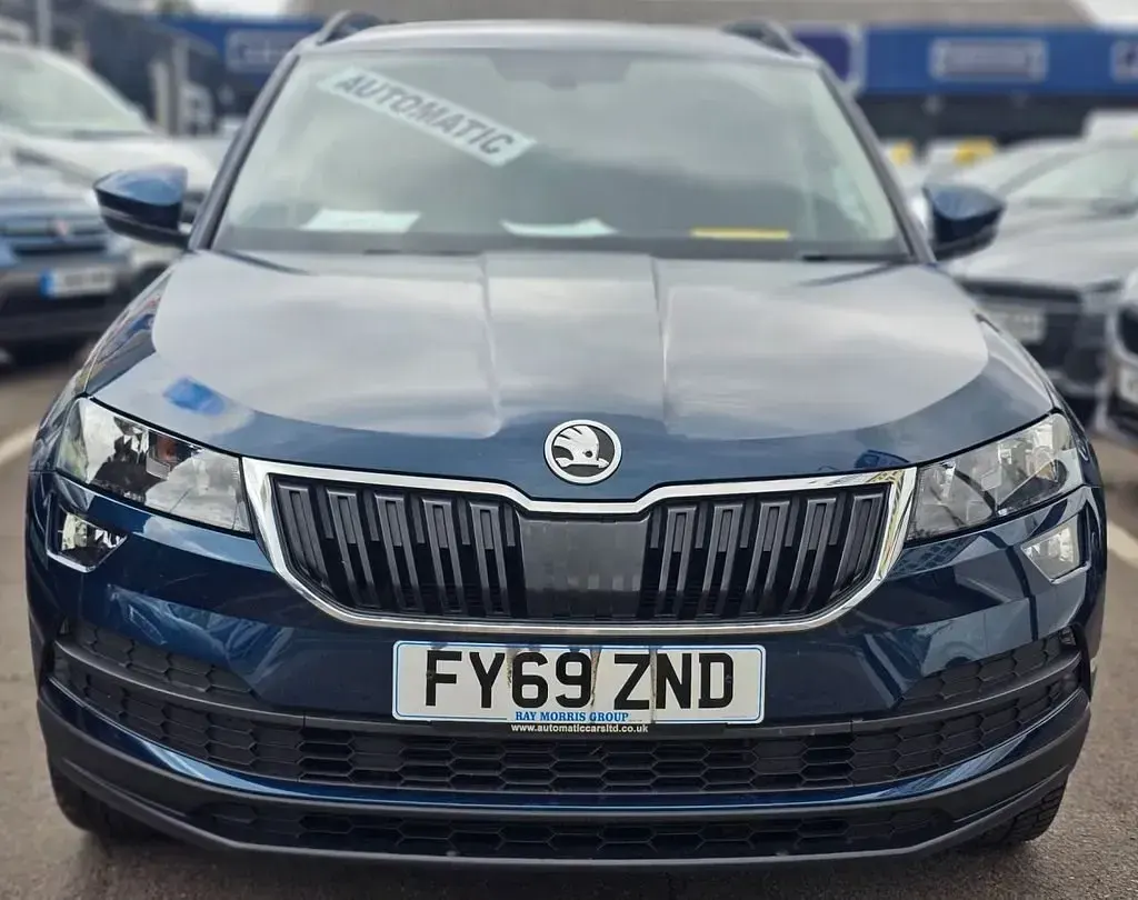 Gebraucht Skoda Karoq SE 150 PS (110 kW) 2019 Blau SUV