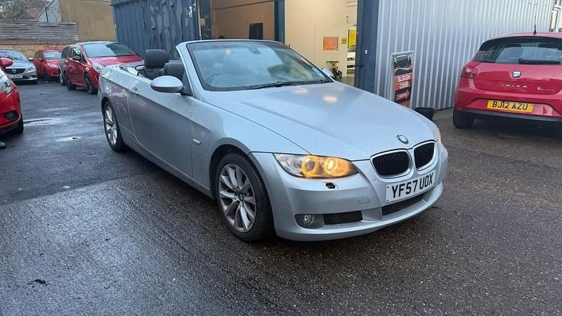 Silver Used 2008 BMW 320 Cabriolet Cabriolet | £995 (Super price) - Image 1/4