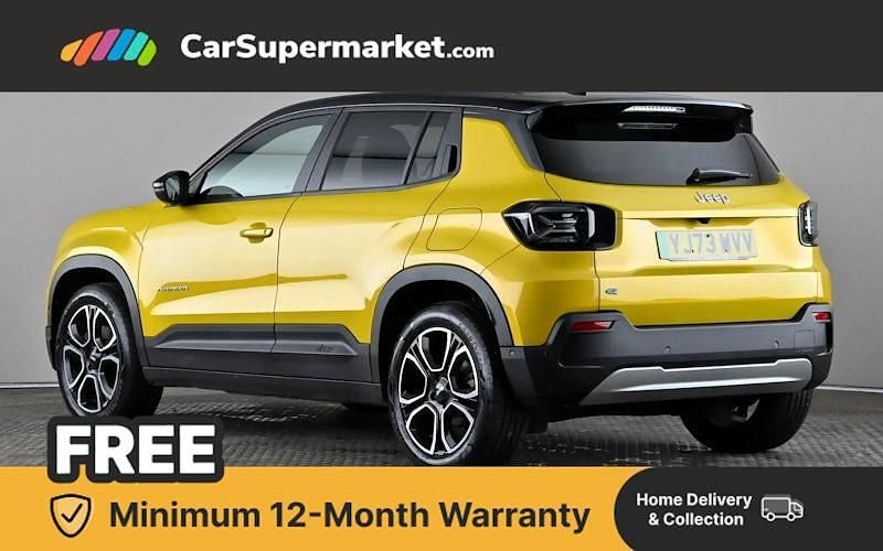 Used Jeep Avenger 114 kW (156 HP) 2023 Yellow/black SUV