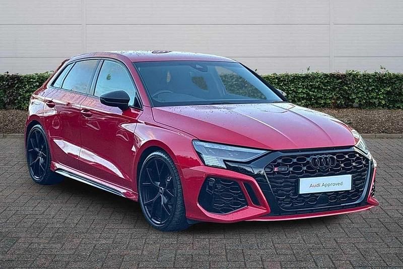 Red Used 2022 Audi RS3 Sedan | £45,995 (Fair price) - Image 1/4