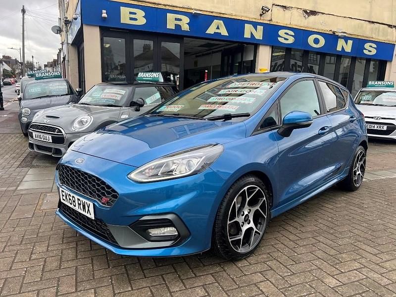 Used Ford Fiesta ST 2018 Blue Hatchback