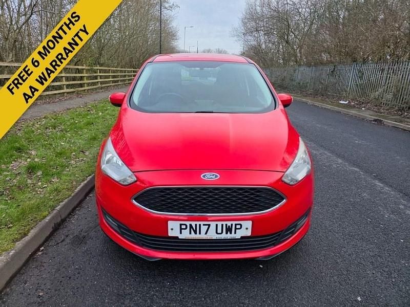 Used Ford Grand C-Max Zetec 120 HP (88 kW) 2017 Red MPV
