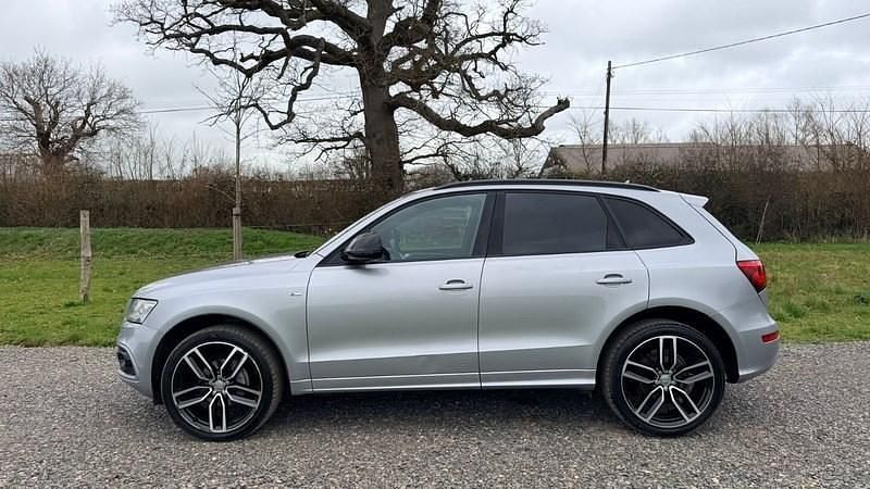 Used Audi Q5 S-line plus 190 HP (139 kW) 2016 Silver SUV