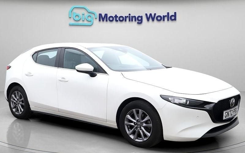 White Used 2022 Mazda 3 Hatchback | £14,300 (Fair price) - Image 1/4