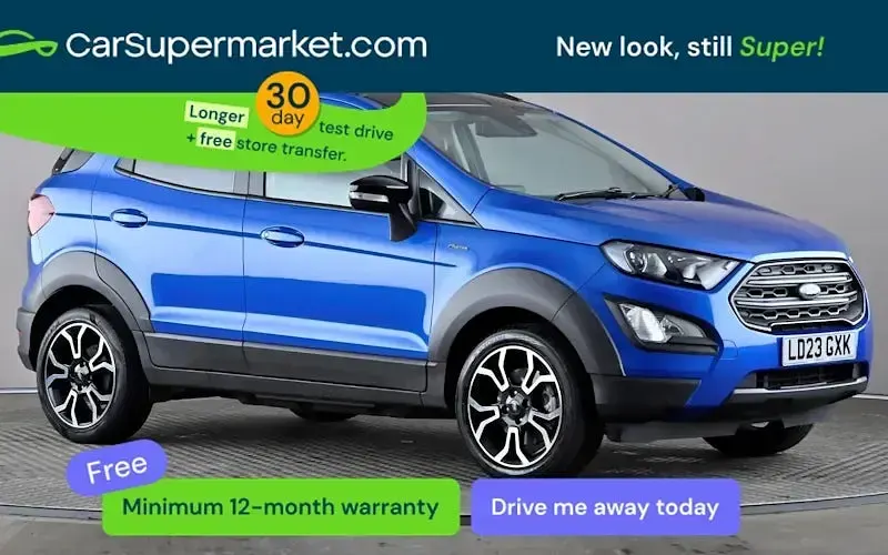 Begagnad Ford Ecosport Active 125 HK (91 kW) 2022 SUV