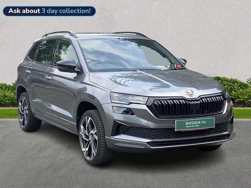 Grey Used 2024 Skoda Karoq SportLine SUV | £28,532 (Fair price) - Image 1/4