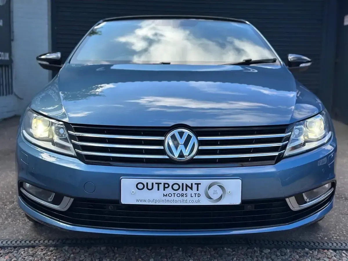 Used VW CC Black Edition 2016 Blue Sedan