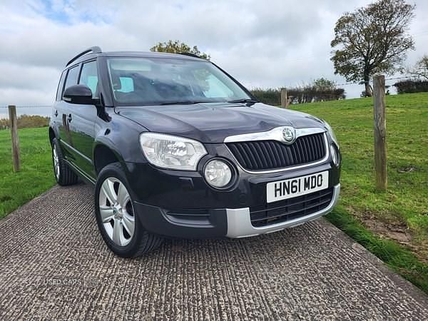 Black Used 2011 Skoda Yeti SE SUV | £4,795 (Fair price) - Image 1/4