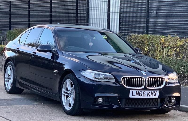 Used BMW 520 M Sport 2016 Black Sedan