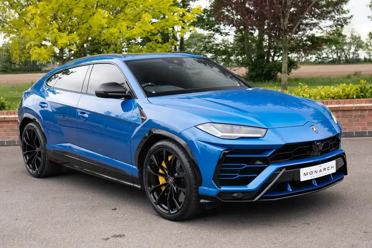 Used Lamborghini Urus 2018 Blue SUV