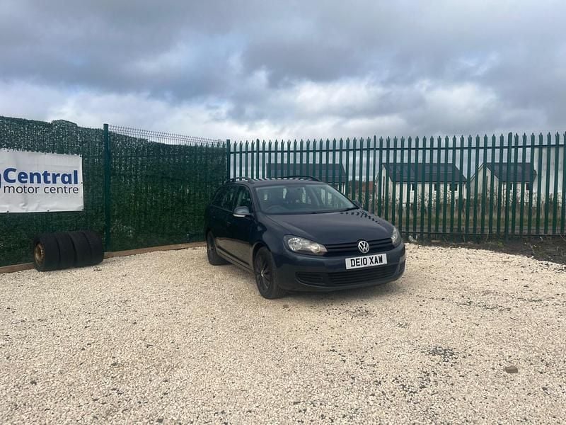 Used VW Golf VI S 2010 Blue Hatchback