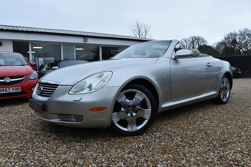 Used Lexus SC430 2002 Silver Cabriolet