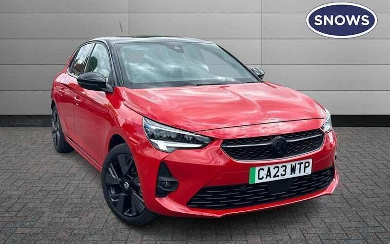 Red Used 2023 Vauxhall Corsa-e Edition Hatchback | £13,272 (Good price) - Image 1/4