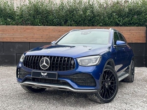 Blue Used 2020 Mercedes GLC300 AMG line SUV | £29,700 - Image 1/4