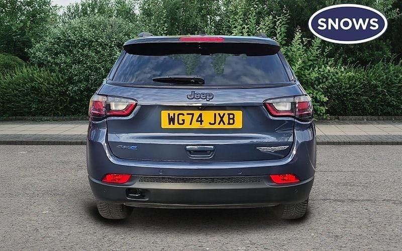 Begagnad Jeep Compass Trailhawk 241 HK (177 kW) 2024 Blå SUV
