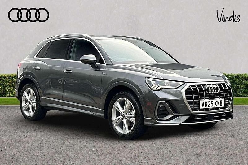 Grey Used 2025 Audi Q3 S-Line SUV | £35,334 (Fair price) - Image 1/3