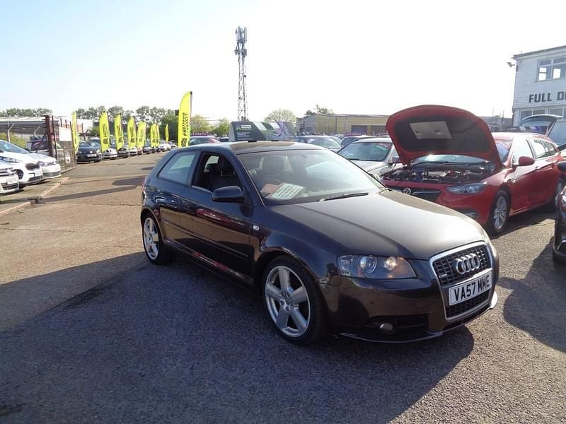 Grey Used 2008 Audi A3 S-Line Hatchback | £3,995 (Expensive) - Image 1/4