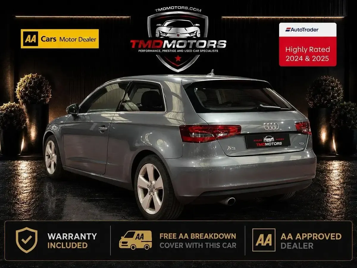 Used Audi A3 Sport 110 HP (80 kW) 2013 Grey Hatchback