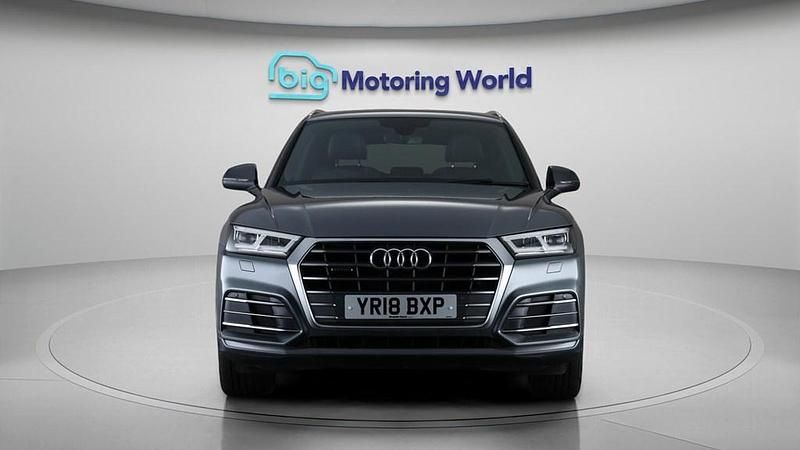 Used Audi Q5 S-Line 190 HP (139 kW) 2018 Grey SUV