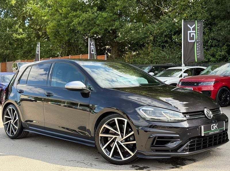 Black Used 2019 VW Golf VII R Hatchback | £24,995 (Good price) - Image 1/4