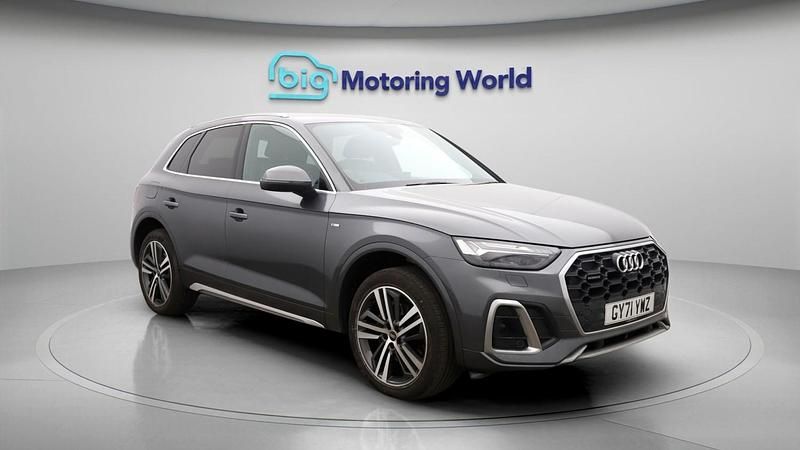 Grey Used 2021 Audi Q5 S-Line SUV | £25,000 (Fair price) - Image 1/4