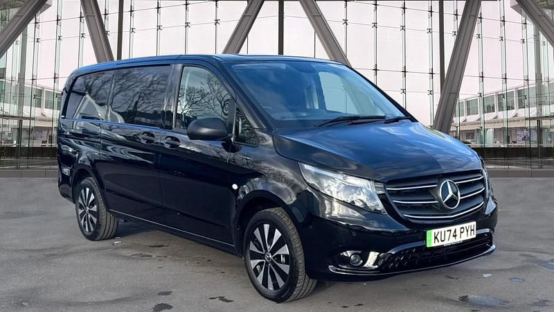 Used Mercedes e-Vito Premium 85 kW (116 HP) 2024 Black MPV