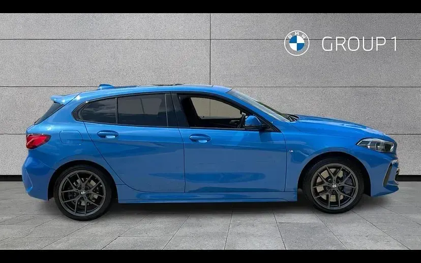 Used BMW 118 M Sport 150 HP (110 kW) 2021 Blue Hatchback