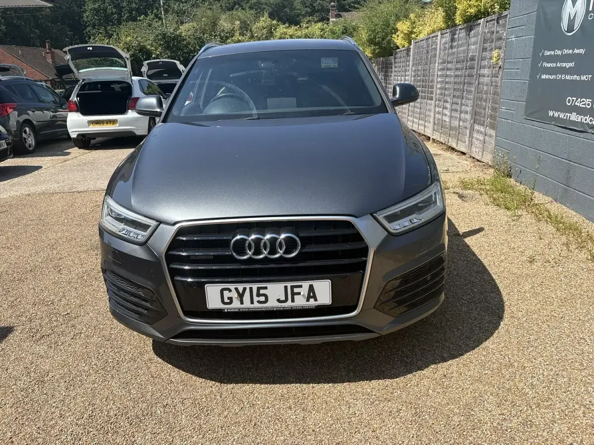 Used Audi Q3 S-line plus 184 HP (135 kW) 2015 Grey SUV