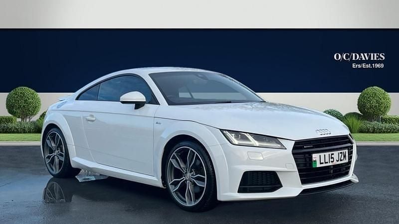 White Used 2015 Audi TT S-Line Coupe | £12,995 (Expensive) - Image 1/4