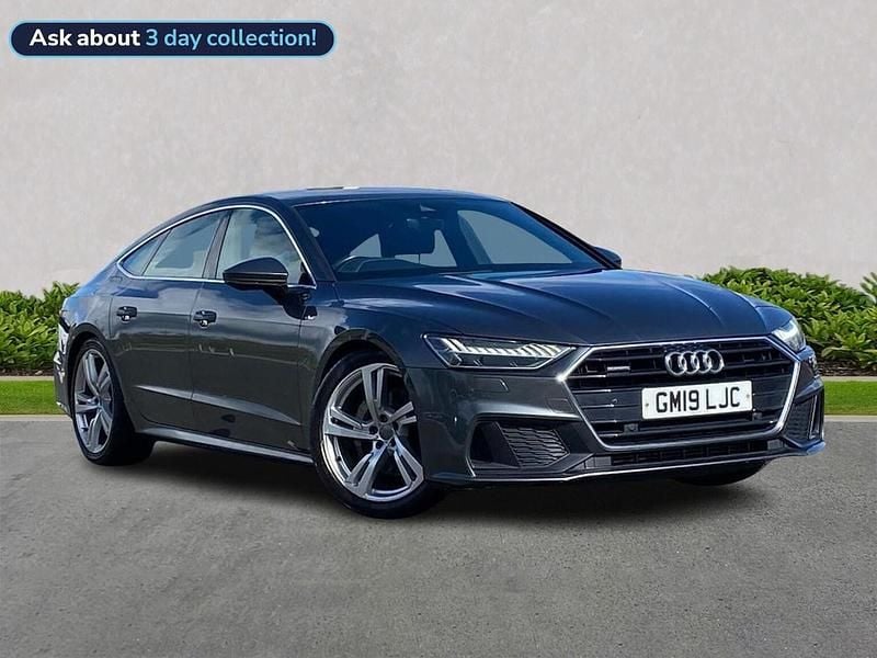 Used Audi A7 Sportback S-Line 286 HP (210 kW) 2019 Grey Hatchback